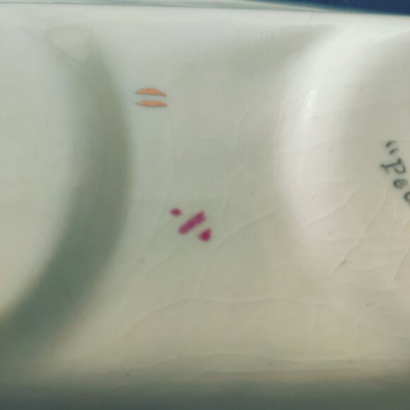 Condiment set made by James Kent at 'Old Foley Pottery" founded in.1897. Chintz - Picture 5 of 11